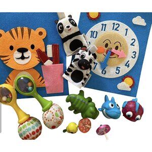 Lot of Infant Toddler & Pre K  Developmental Learning Toys NAME BRANDS